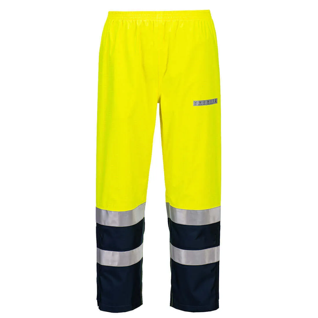 Portwest FR410 Bizflame Rain  Waterproof Hi-Vis Light Arc Trousers