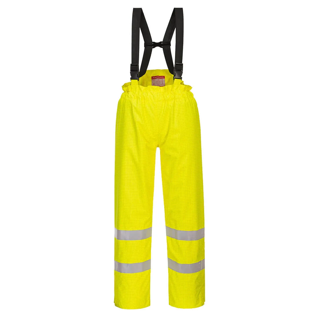 Portwest S781 Bizflame Rain Lined- Hi Vis Antistatic FR Trousers