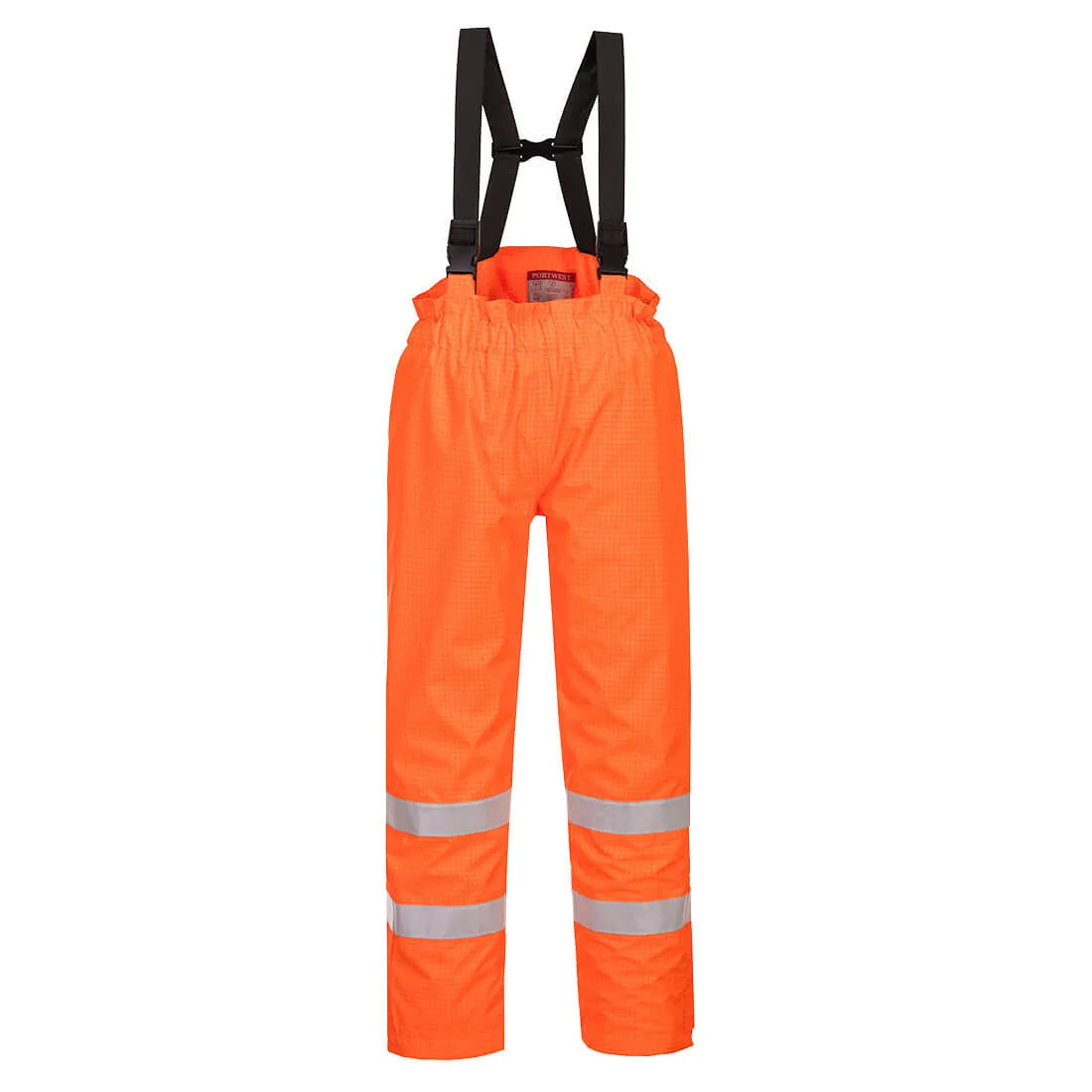 Portwest S781 Bizflame Rain Lined- Hi Vis Antistatic FR Trousers