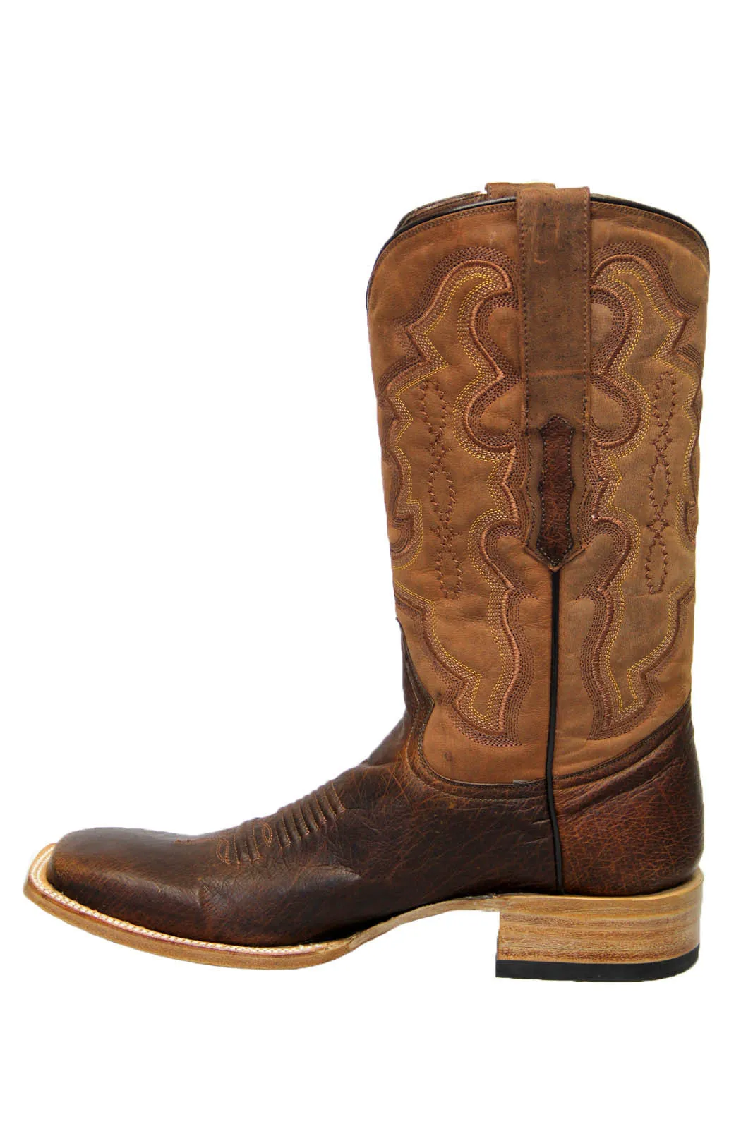 Pull up Smooth Ostrich Square Toe