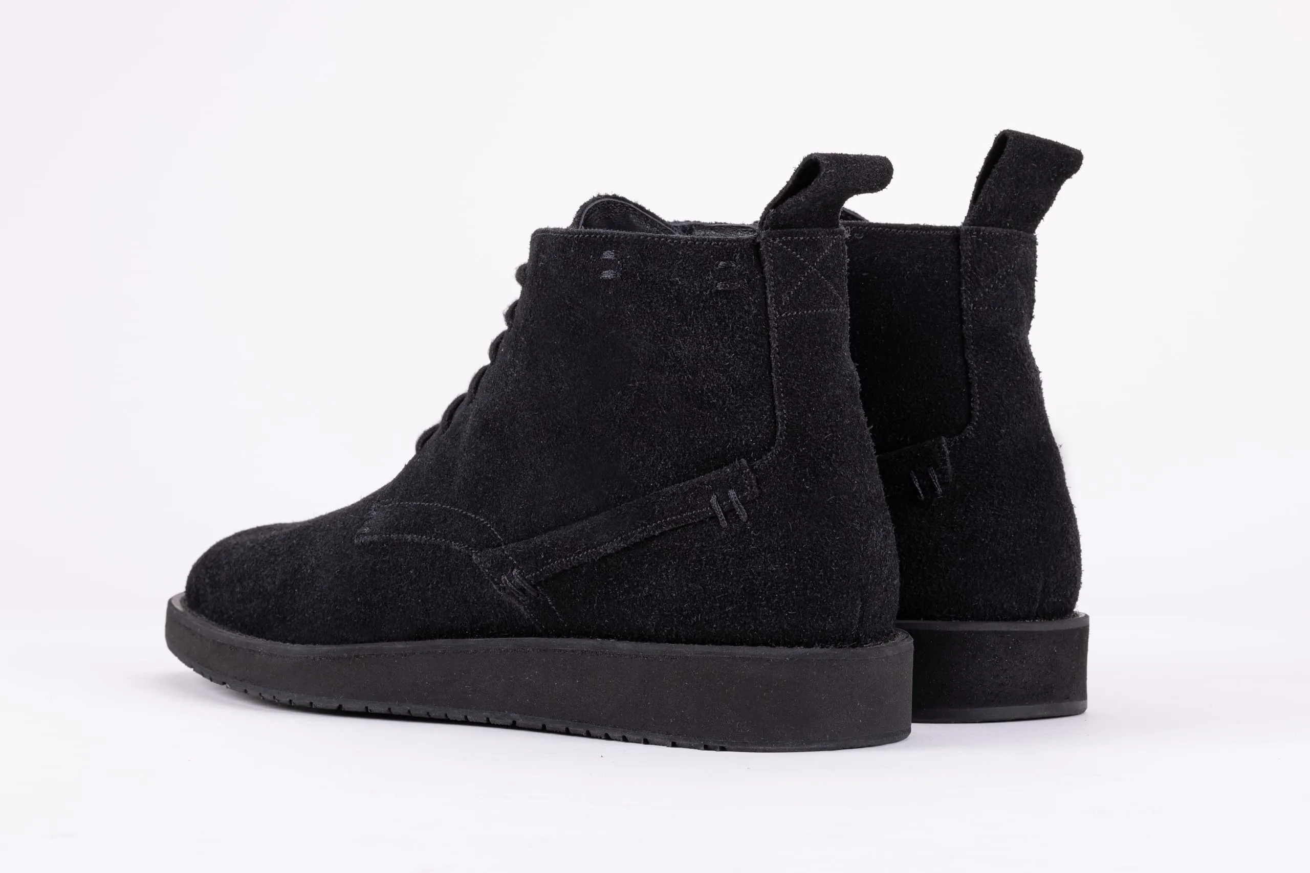 QUIVE LONDON Chukka Leather Boots