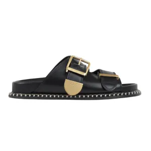 Rebecca Buckle Slip On Sandle