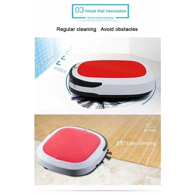 Rechargeable Smart Robot Vacuum Cleaner