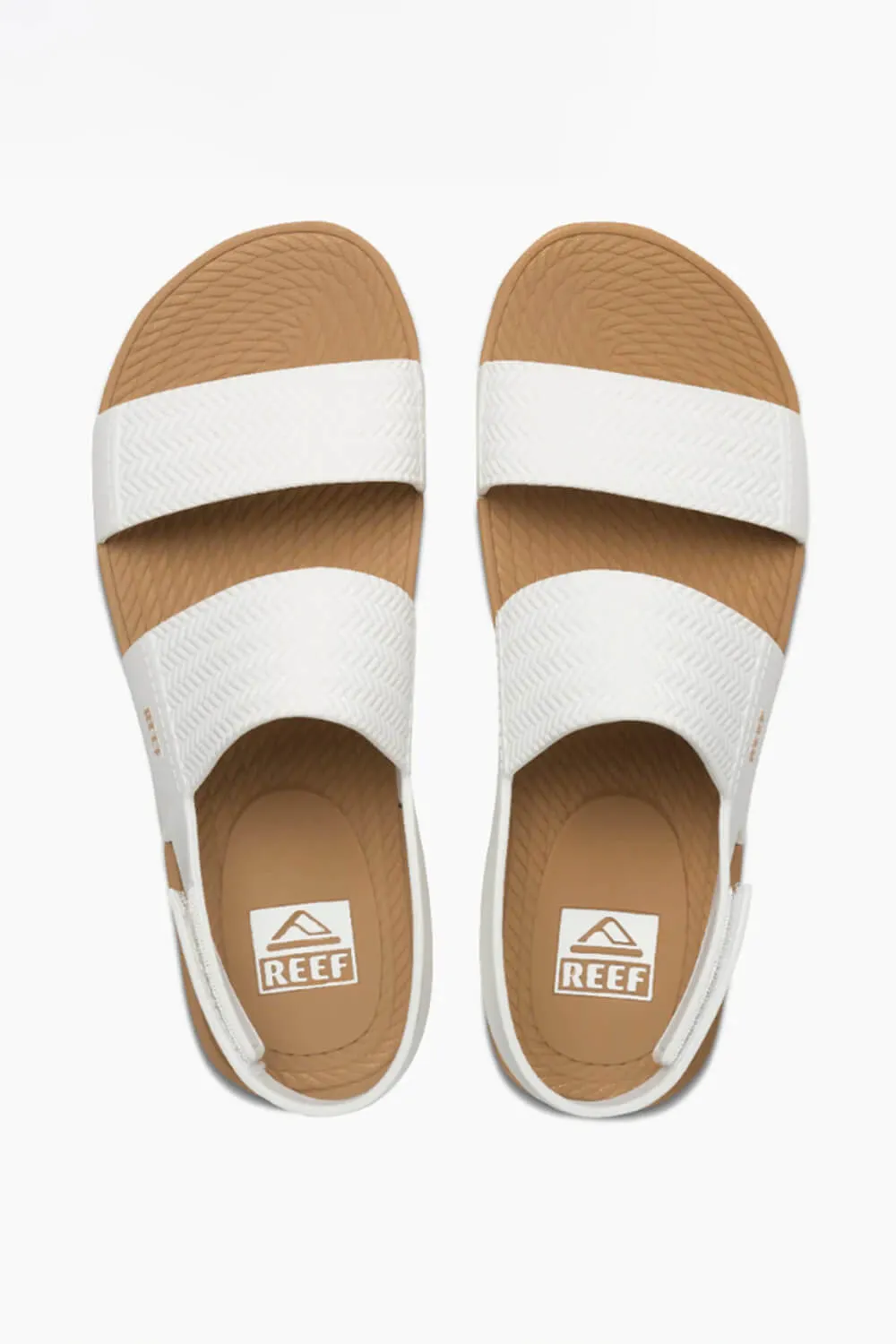 Reef Shoes Water Visa Sandals for Women in White/Tan | CI8574