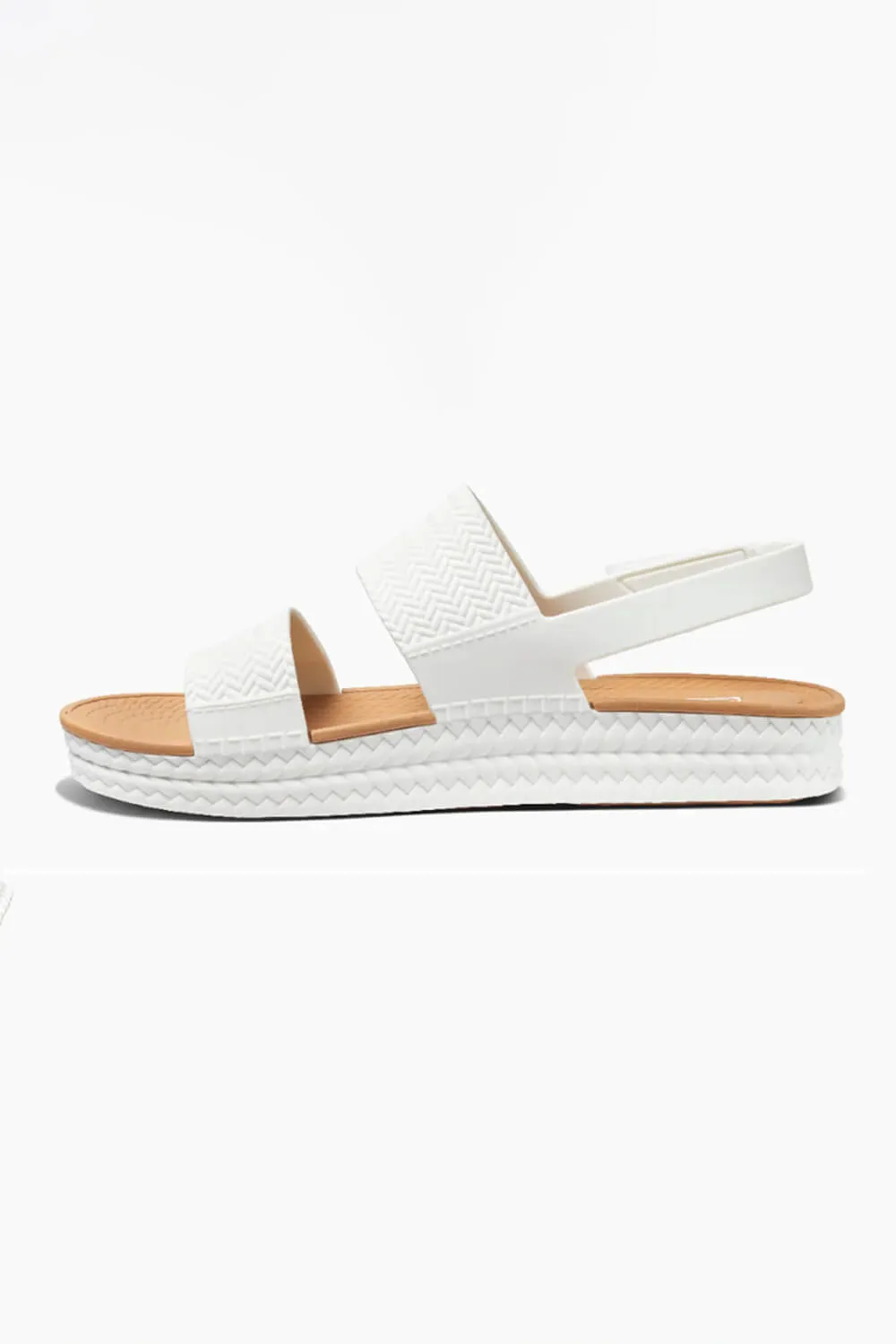 Reef Shoes Water Visa Sandals for Women in White/Tan | CI8574