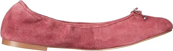 Sam Edelman Felicia Mulberry Slip On Round Toe Bow Detail Flexible Ballet Flats