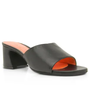Sandal Mule Padded in Black