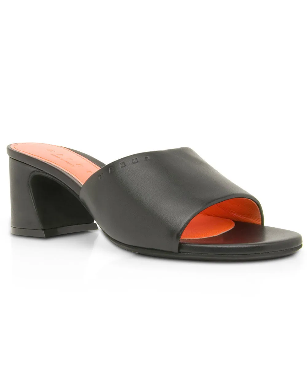 Sandal Mule Padded in Black