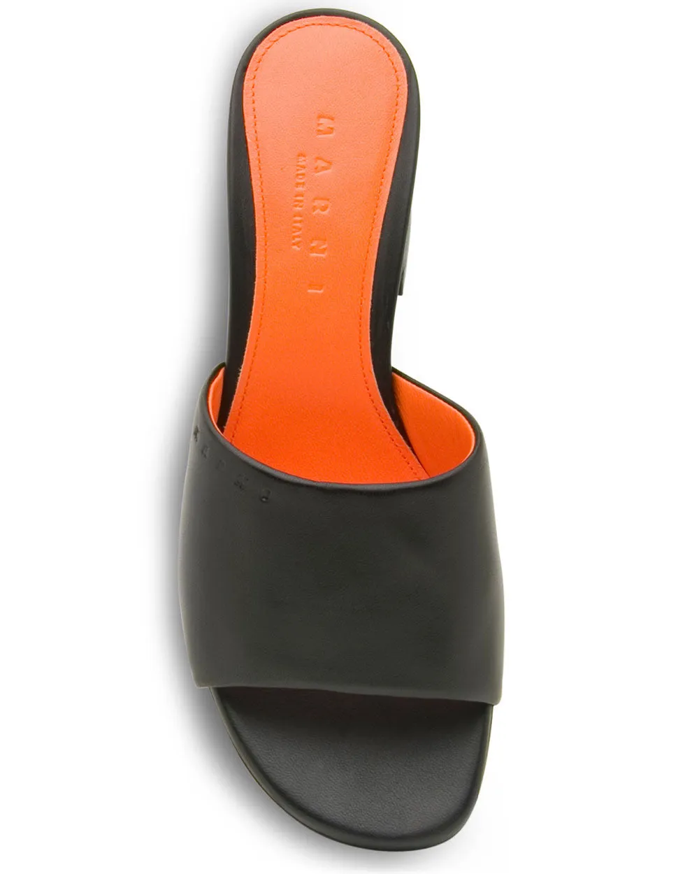 Sandal Mule Padded in Black