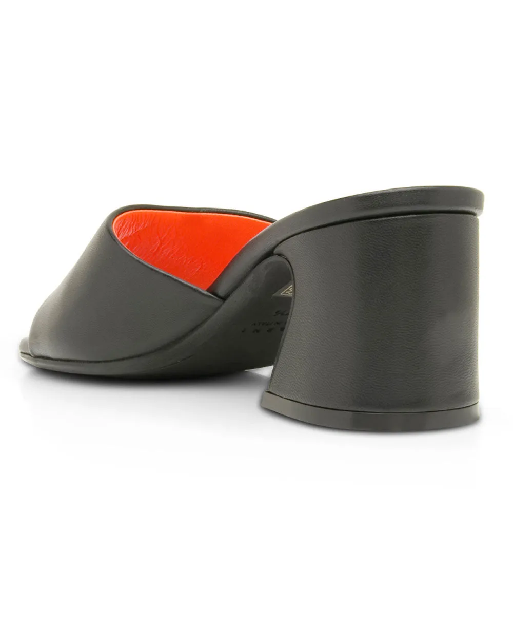 Sandal Mule Padded in Black