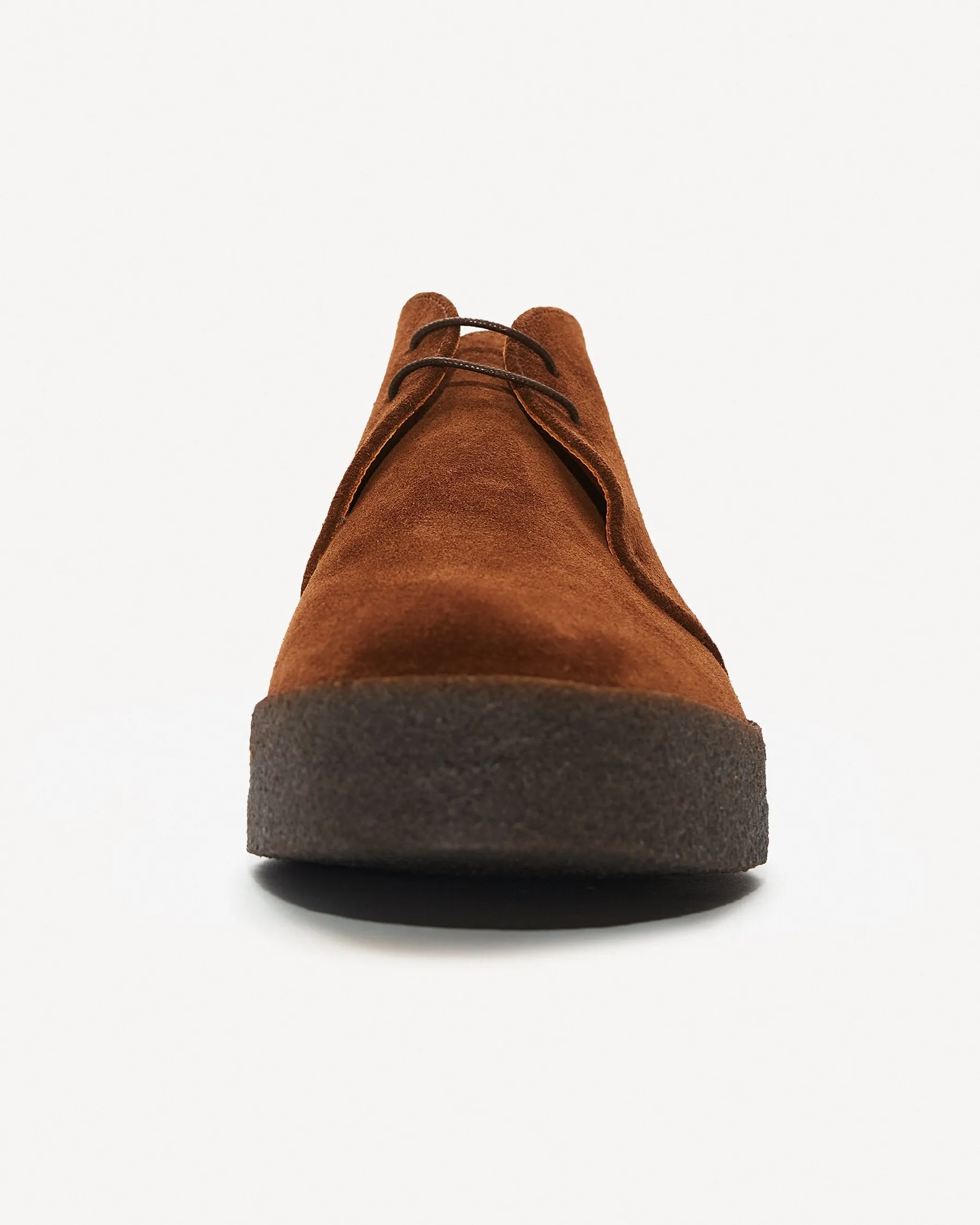 Sanders Hi-Top Chukka Boot - Chocolate Suede