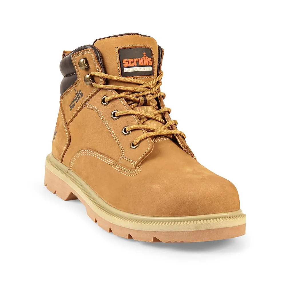 Scruffs Verona Safety Boots Tan Size 7-12