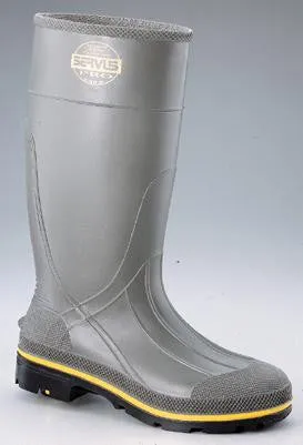 Servus by Honeywell Size 13 PRO Gray 15" Chemical Resistant Safety Kneeboots With Dual Compound Outsole And Steel Toe