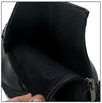 SH274 - Buckle Belt Round Toe Boots