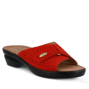 Spring Step Shoes  Flexus Kea Slide Sandal Women’s Suede Leather Made In Italy