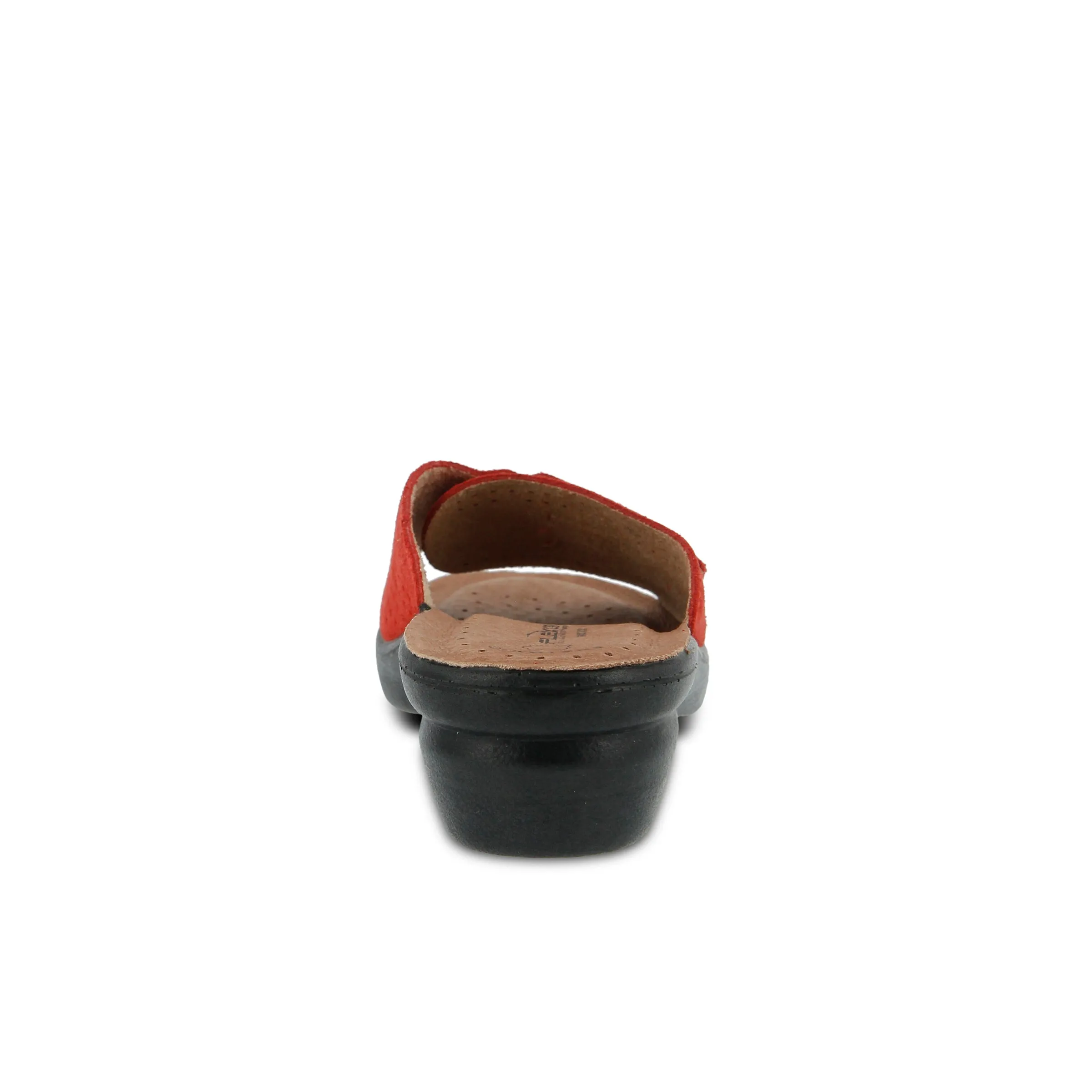 Spring Step Shoes  Flexus Kea Slide Sandal Women’s Suede Leather Made In Italy
