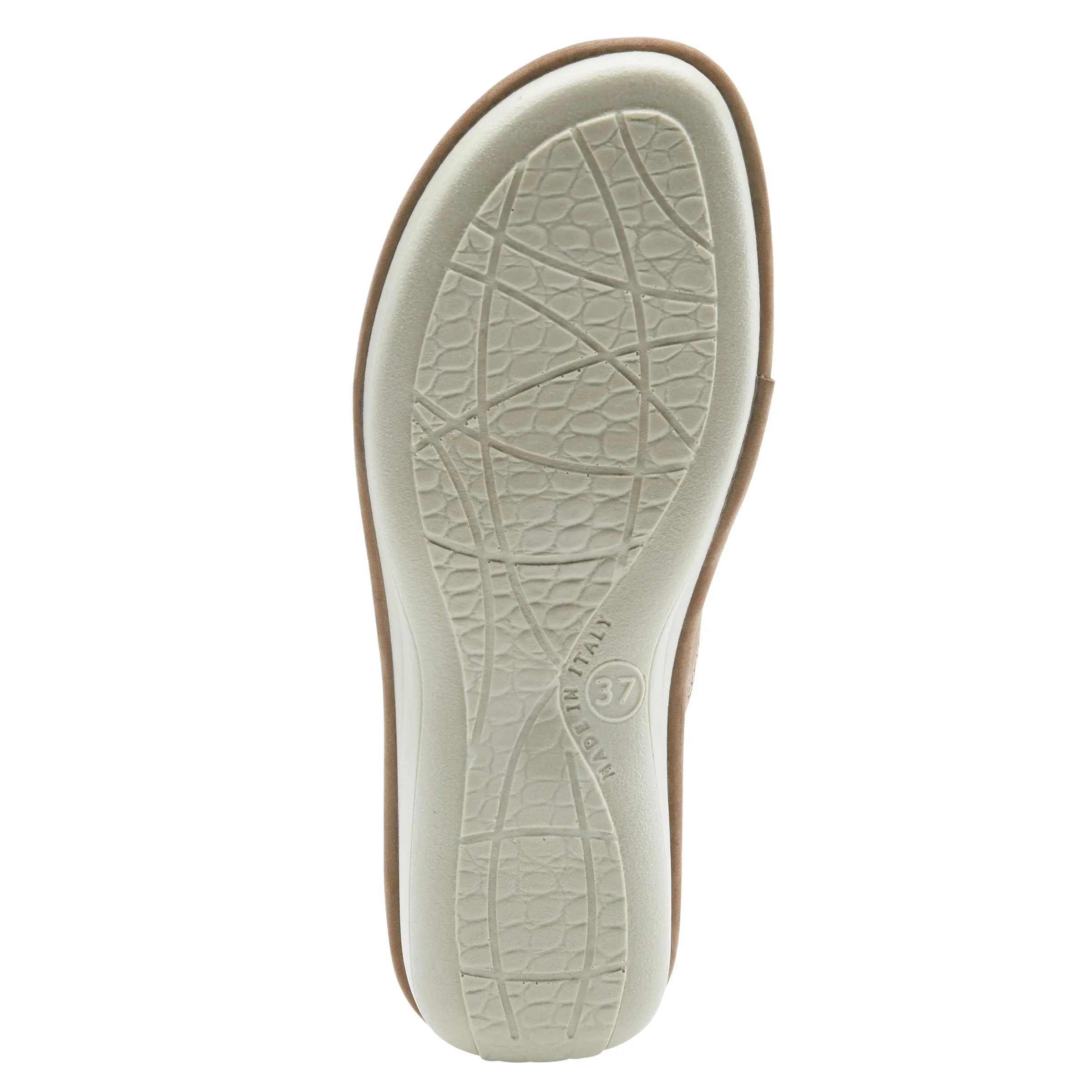 Spring Step Shoes  Flexus Pascalle Slide Sandal Women’s Nubuck Leather 1.5"