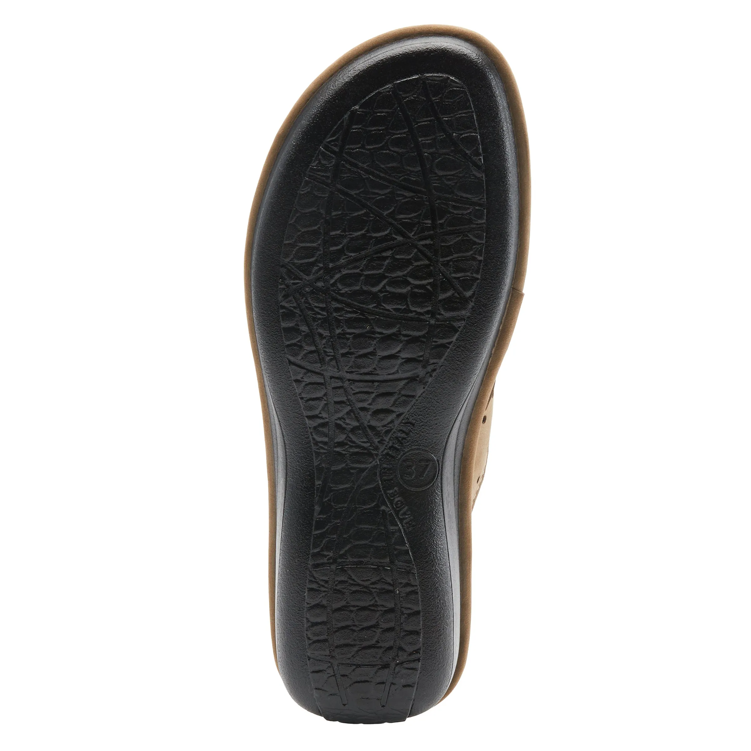 Spring Step Shoes  Flexus Pascalle Slide Sandal Women’s Nubuck Leather 1.5"