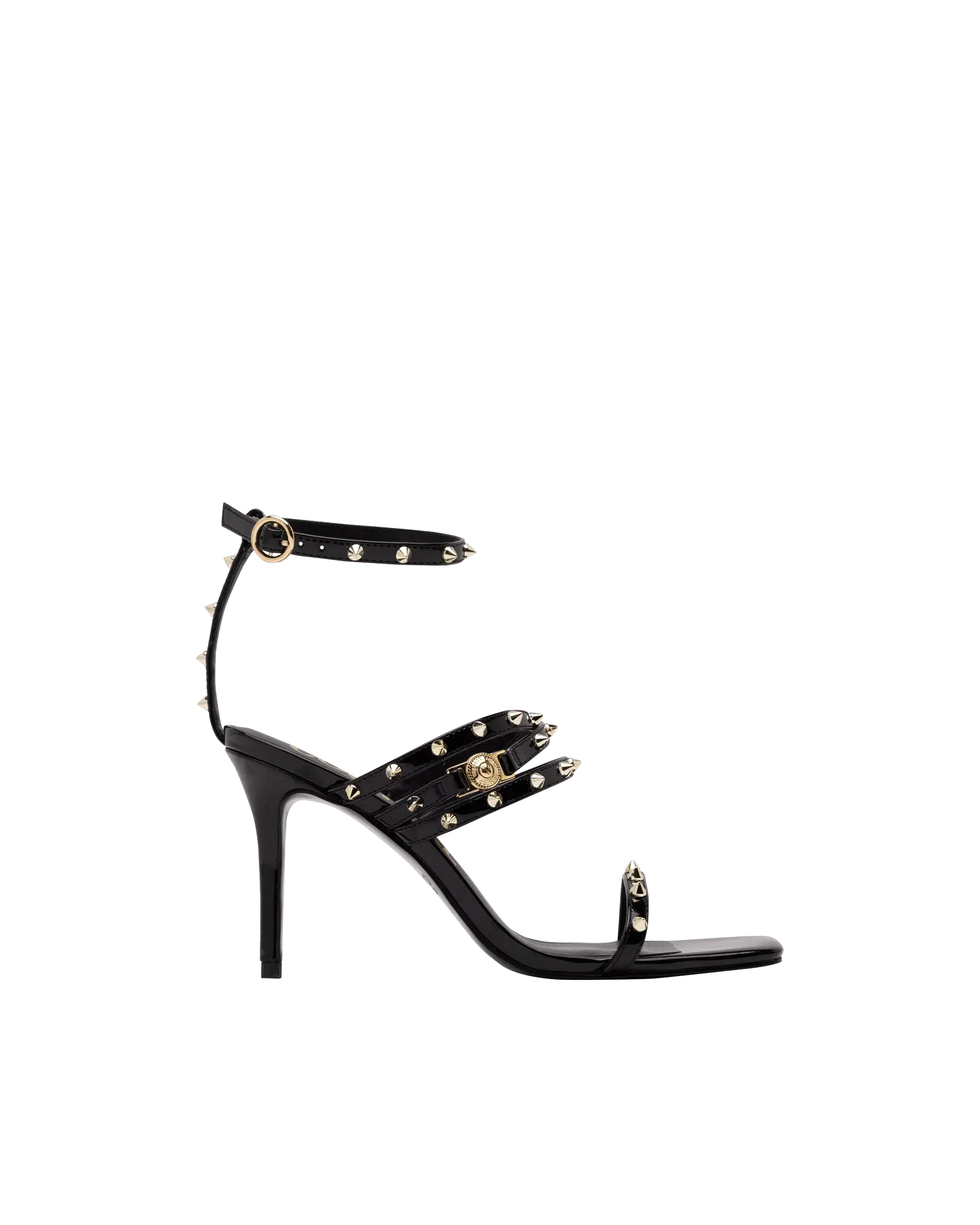 Studded Ankle Strap Sandals
