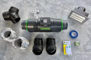 Super Quiet Energy Saving Sub Floor Ventilation Kits (EC Motors)