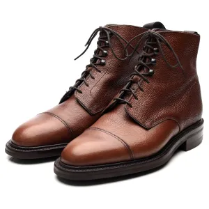 'Taron' Brown Leather Boots UK 6 E