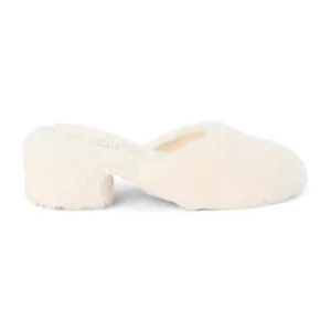 Teddy Block Heel Mule Clogs