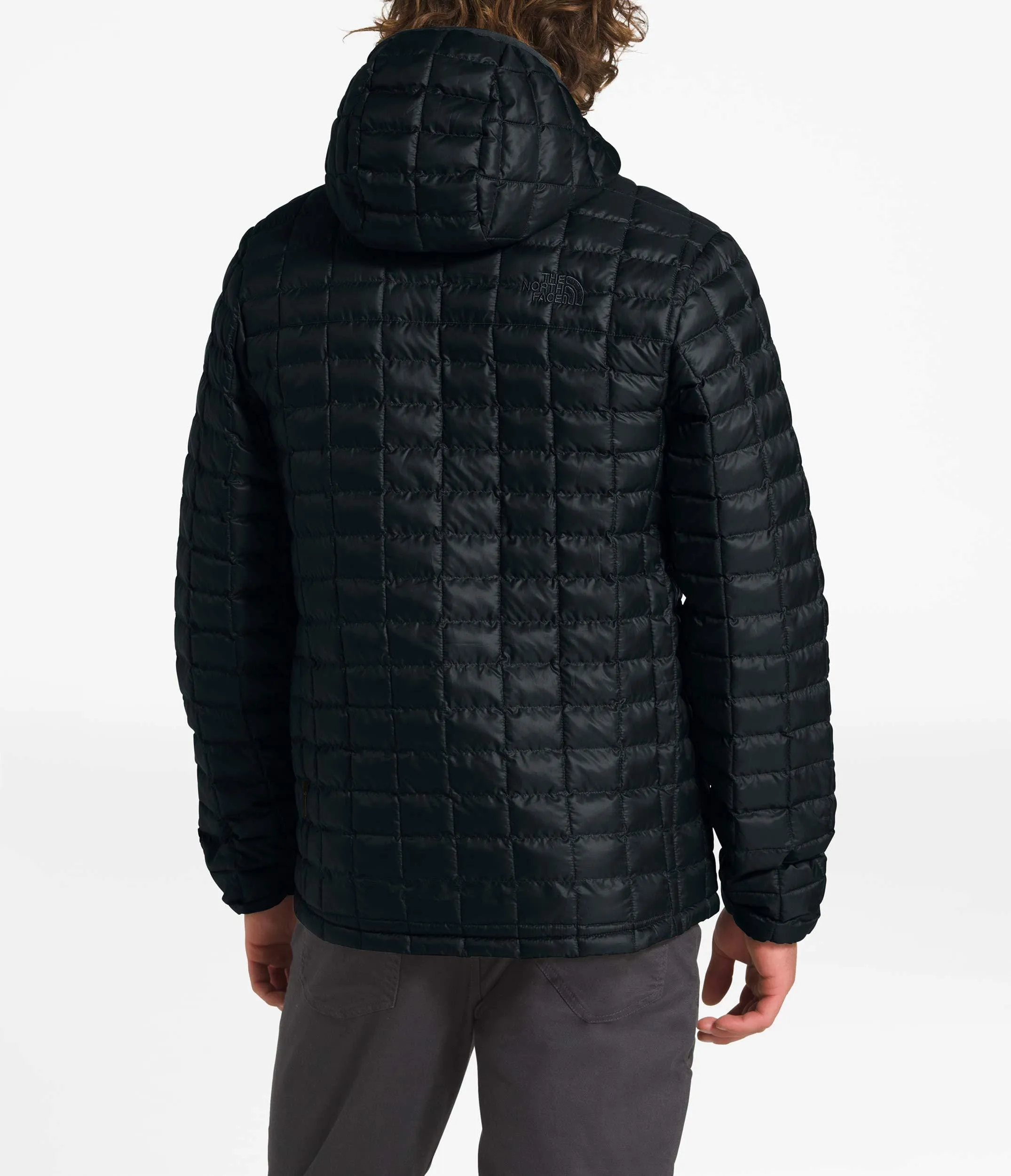 The North Face Men's Thermoball Eco Hoodie Jacket, TNF Black Matte, XL
