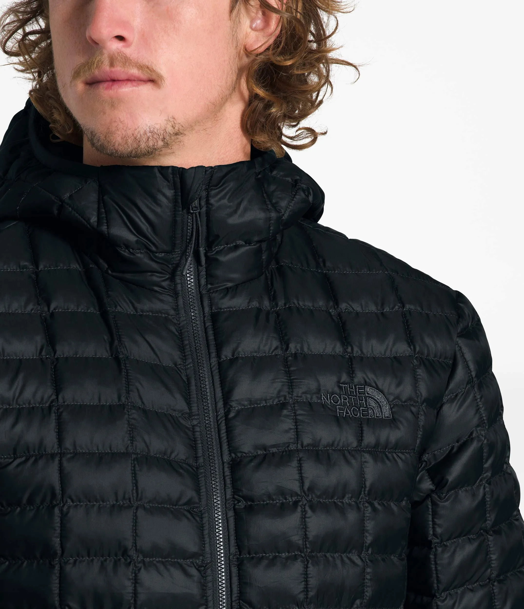 The North Face Men's Thermoball Eco Hoodie Jacket, TNF Black Matte, XL