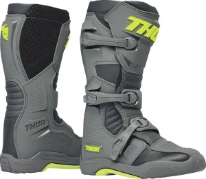 Thor 2024 Youth Blitz XR Grey Charcoal Motocross Boots