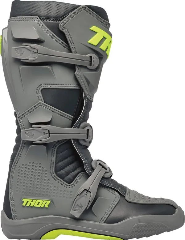 Thor 2024 Youth Blitz XR Grey Charcoal Motocross Boots