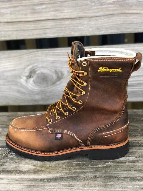 Thorogood Men's 1957 Series Crazy Horse 8" Waterproof Steel Toe Work Boots 804-3898