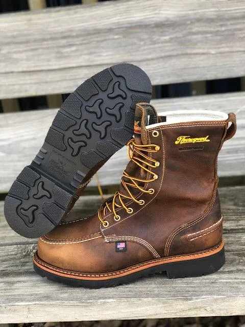 Thorogood Men's 1957 Series Crazy Horse 8" Waterproof Steel Toe Work Boots 804-3898
