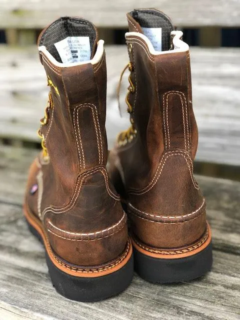 Thorogood Men's 1957 Series Crazy Horse 8" Waterproof Steel Toe Work Boots 804-3898