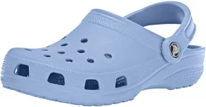 Unisex Crocs Classic Clog|Comfortable Slip on Casual Water Shoe Chambray Blue