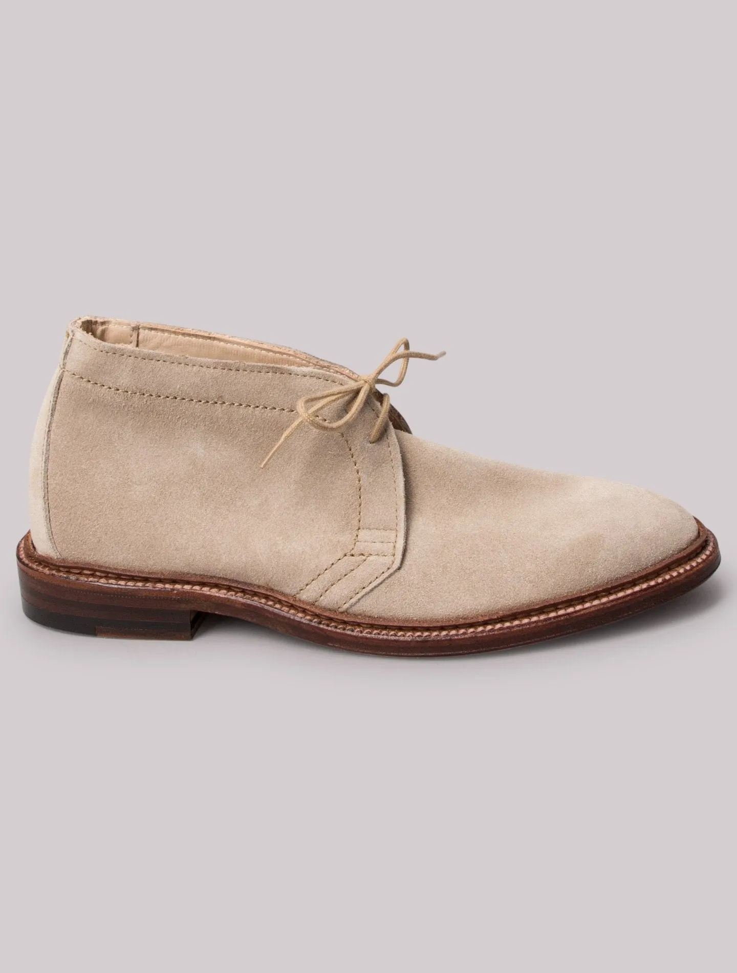 Unlined Chukka Milkshake Suede
