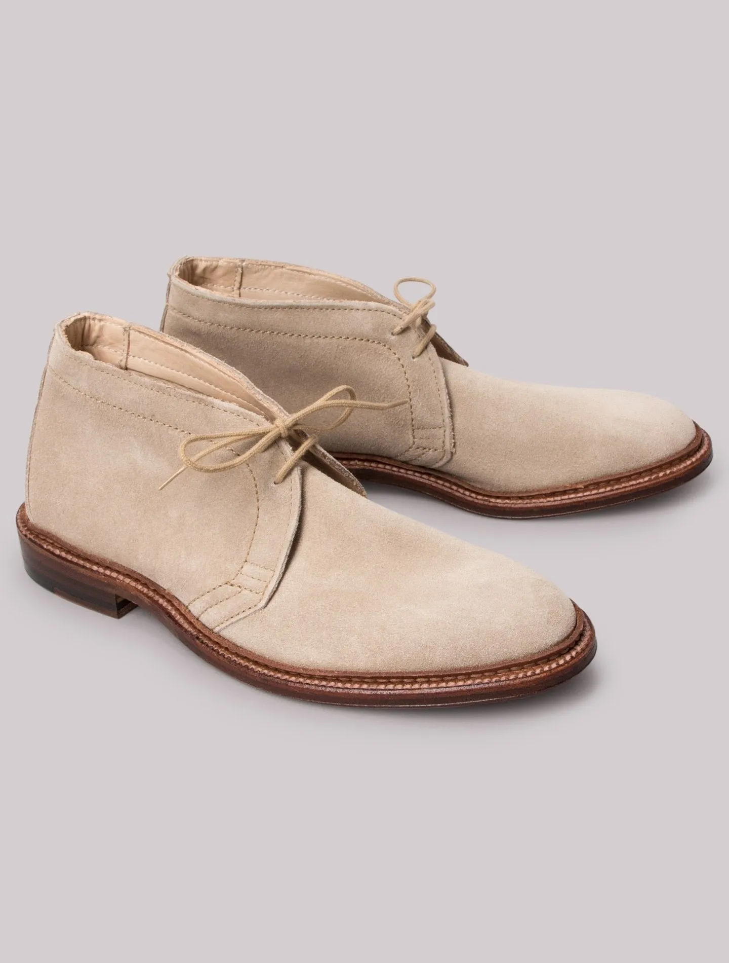 Unlined Chukka Milkshake Suede