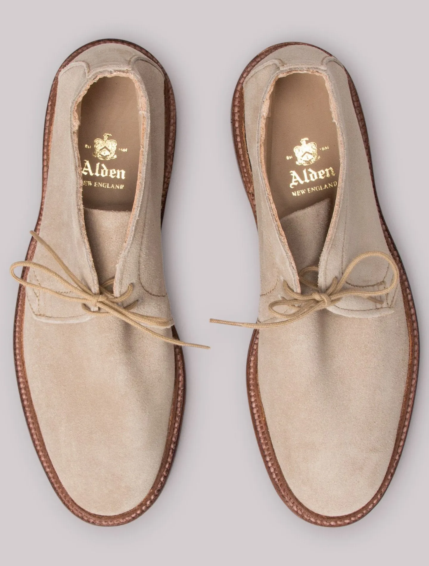 Unlined Chukka Milkshake Suede