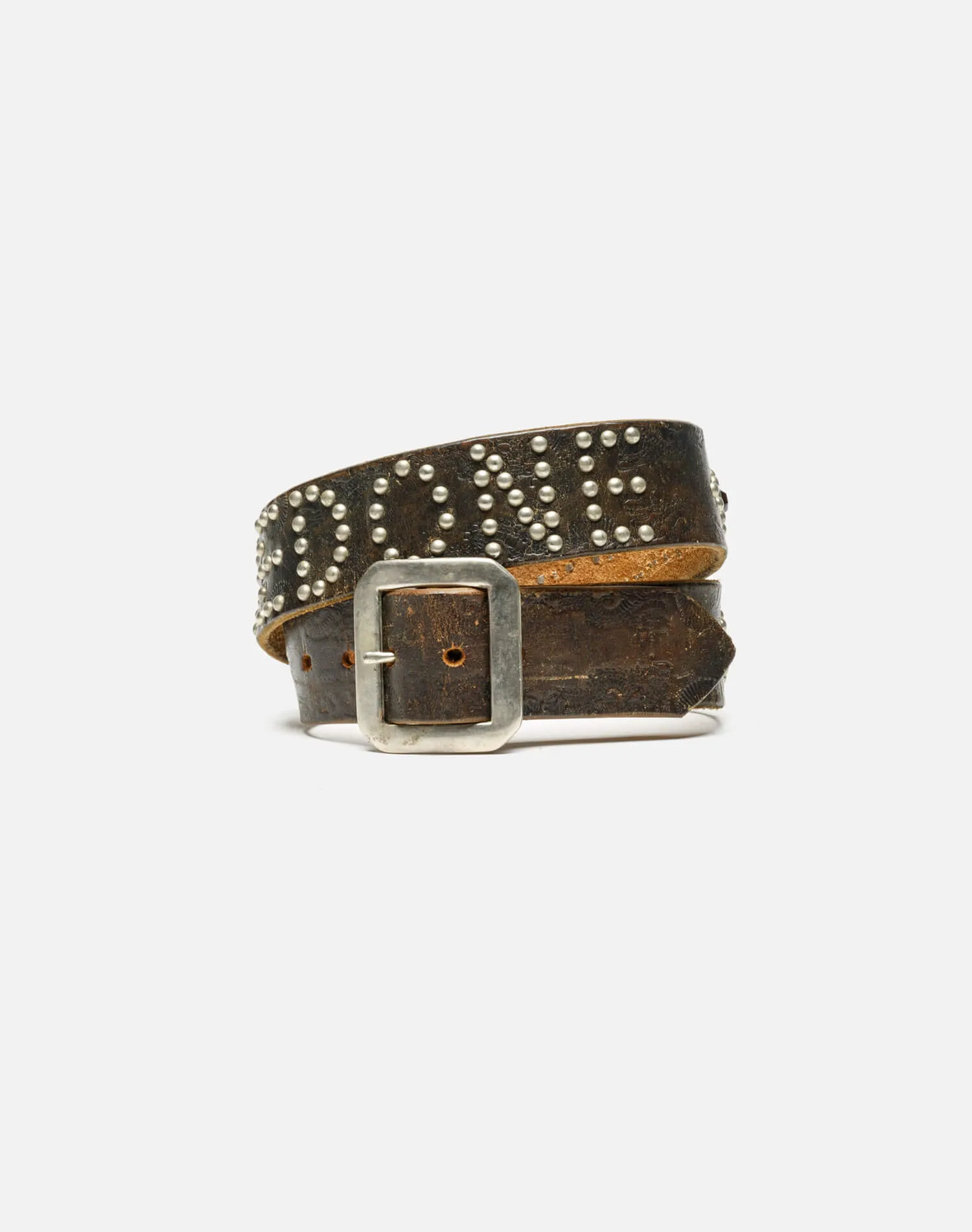 Upcycled Custom Belt - Brown