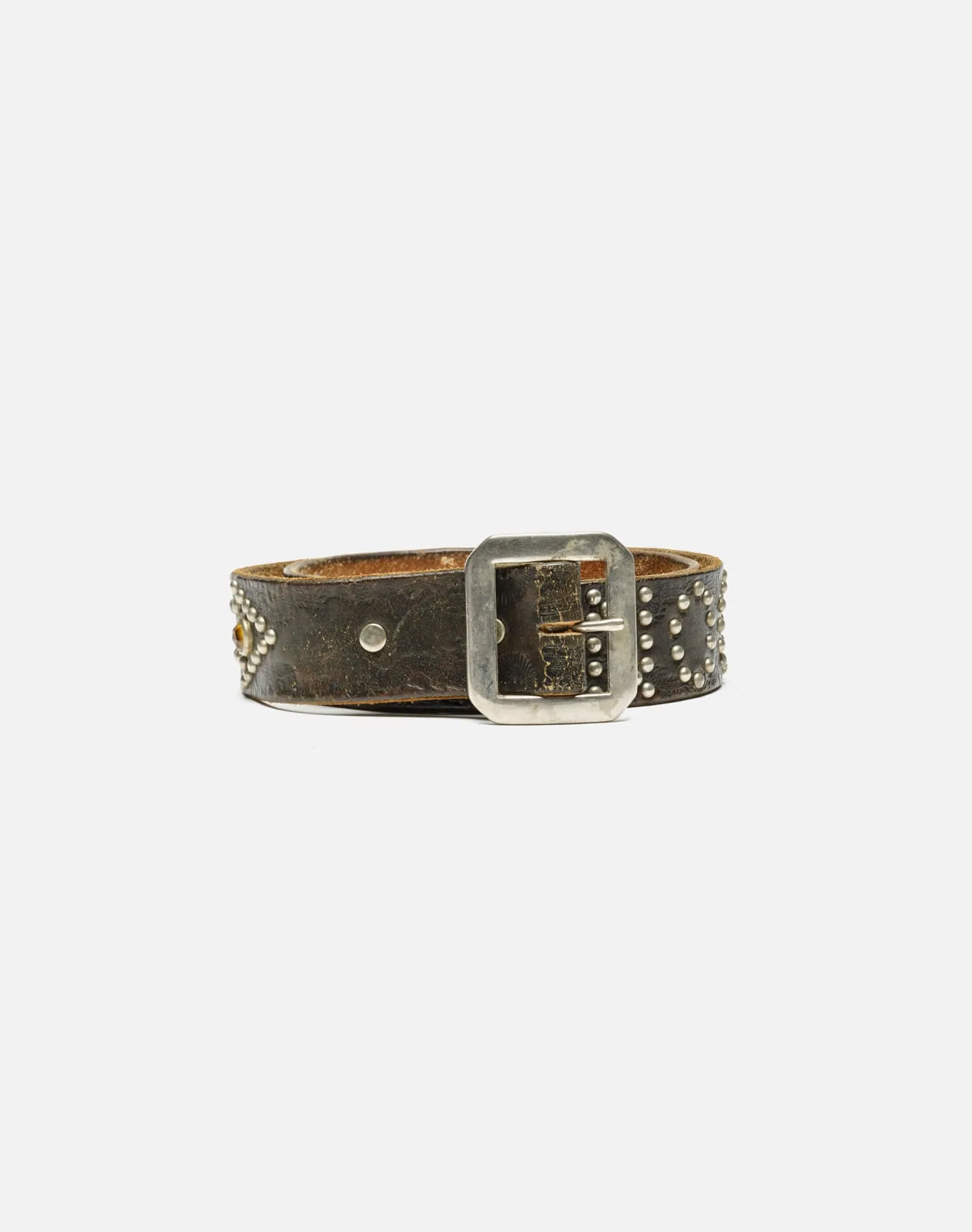 Upcycled Custom Belt - Brown