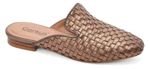 Weave It To Beaver Woven Mule Bronze