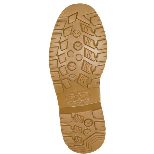 Wolverine Men's Floorhand 6" Steel Toe WP Work Boot -Tan- W221049