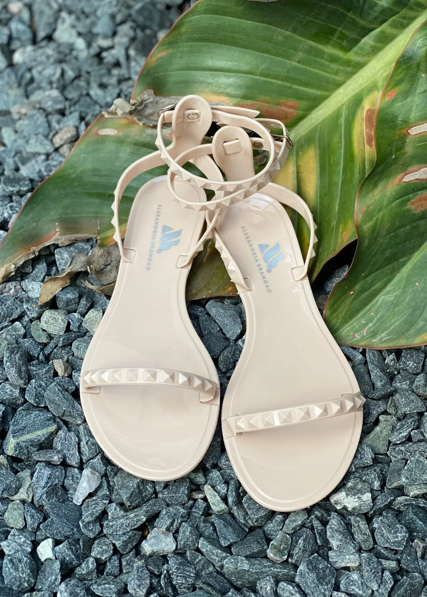 Women's Aria Wide Nude Sandals
