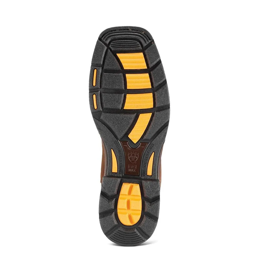 WorkHog Steel-Toe Waterproof Wide Square Toe Work Boot Aged Bark
