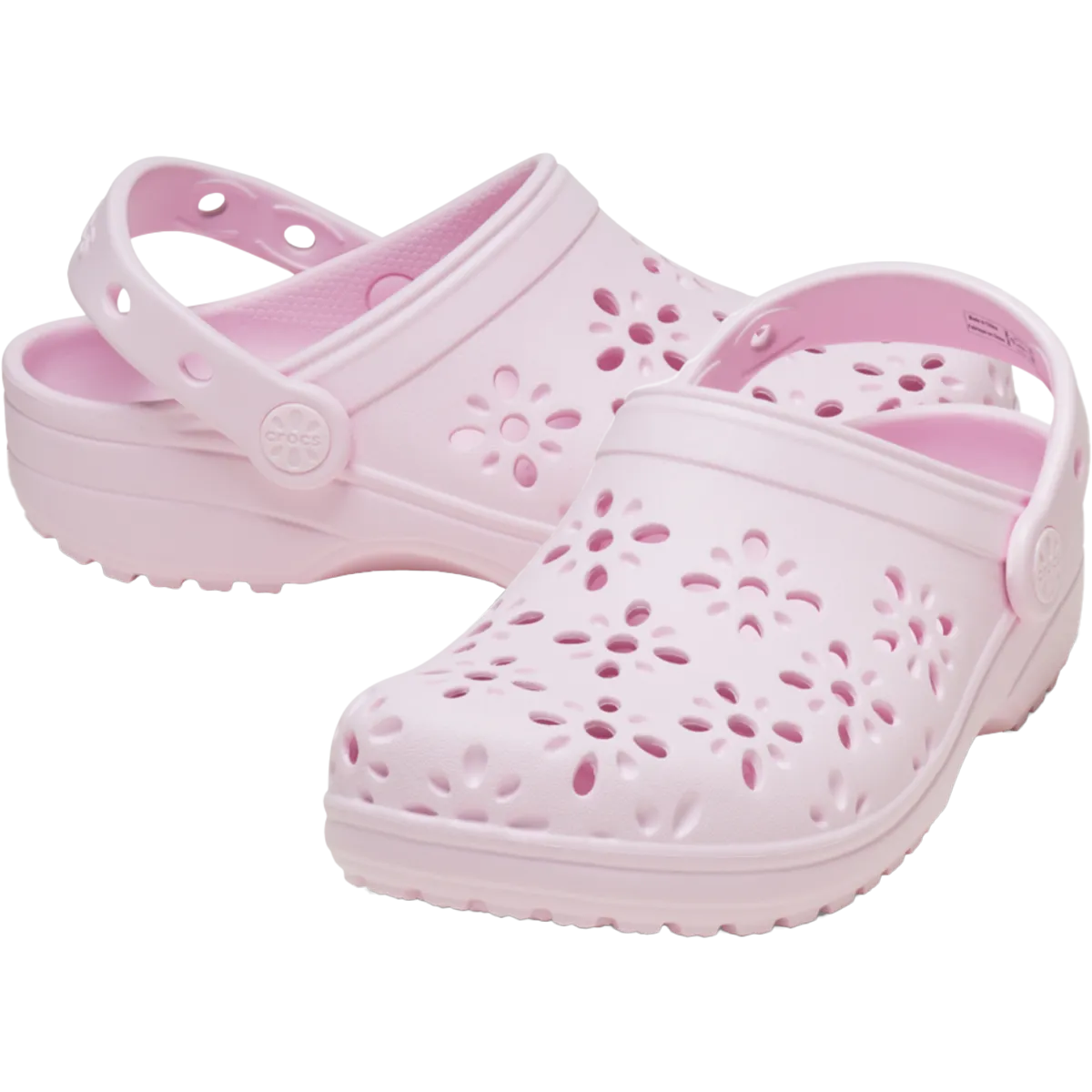 Youth Toddler Classic Floral Cut Out Clog