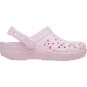 Youth Toddler Classic Floral Cut Out Clog