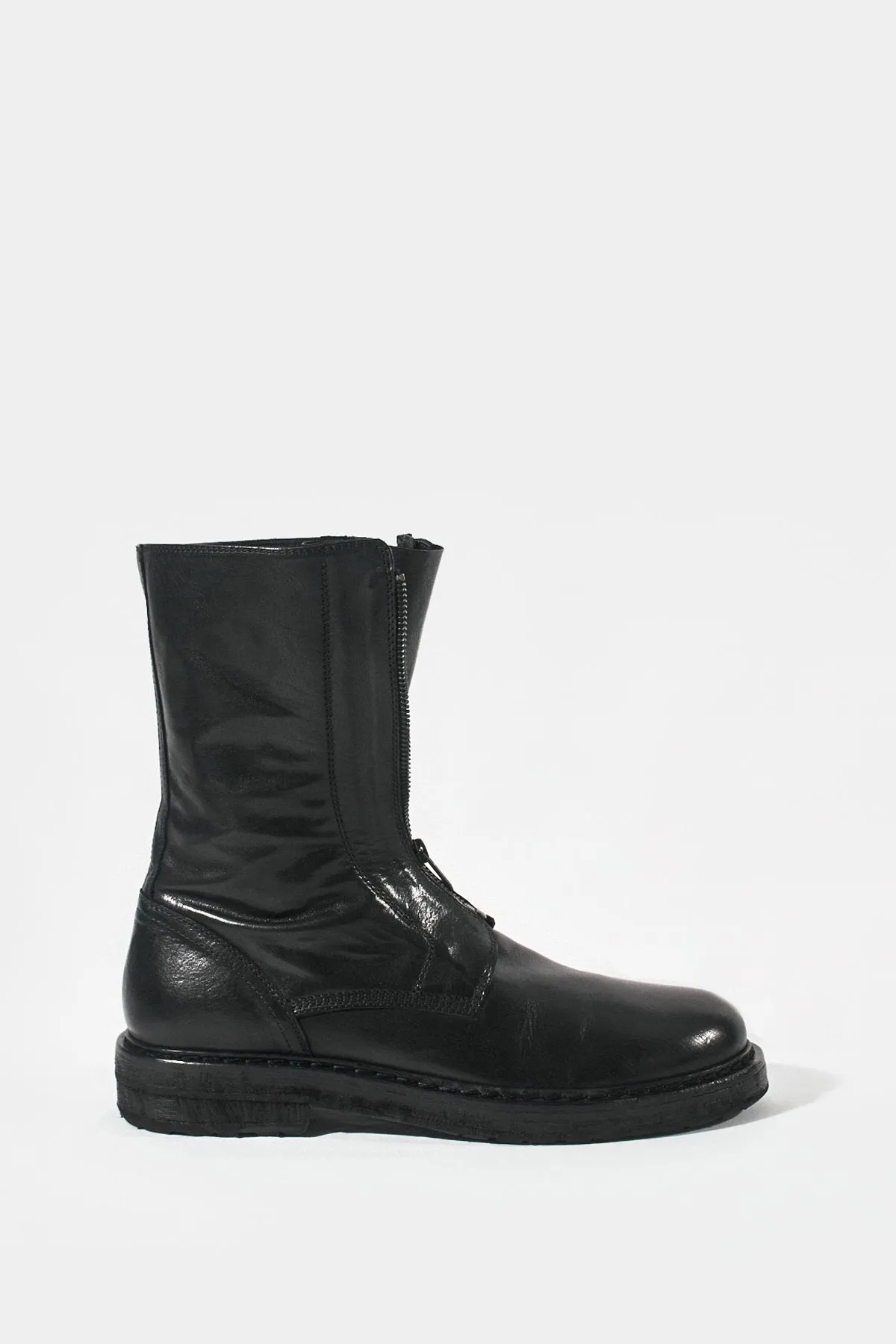 Zipped Boots
