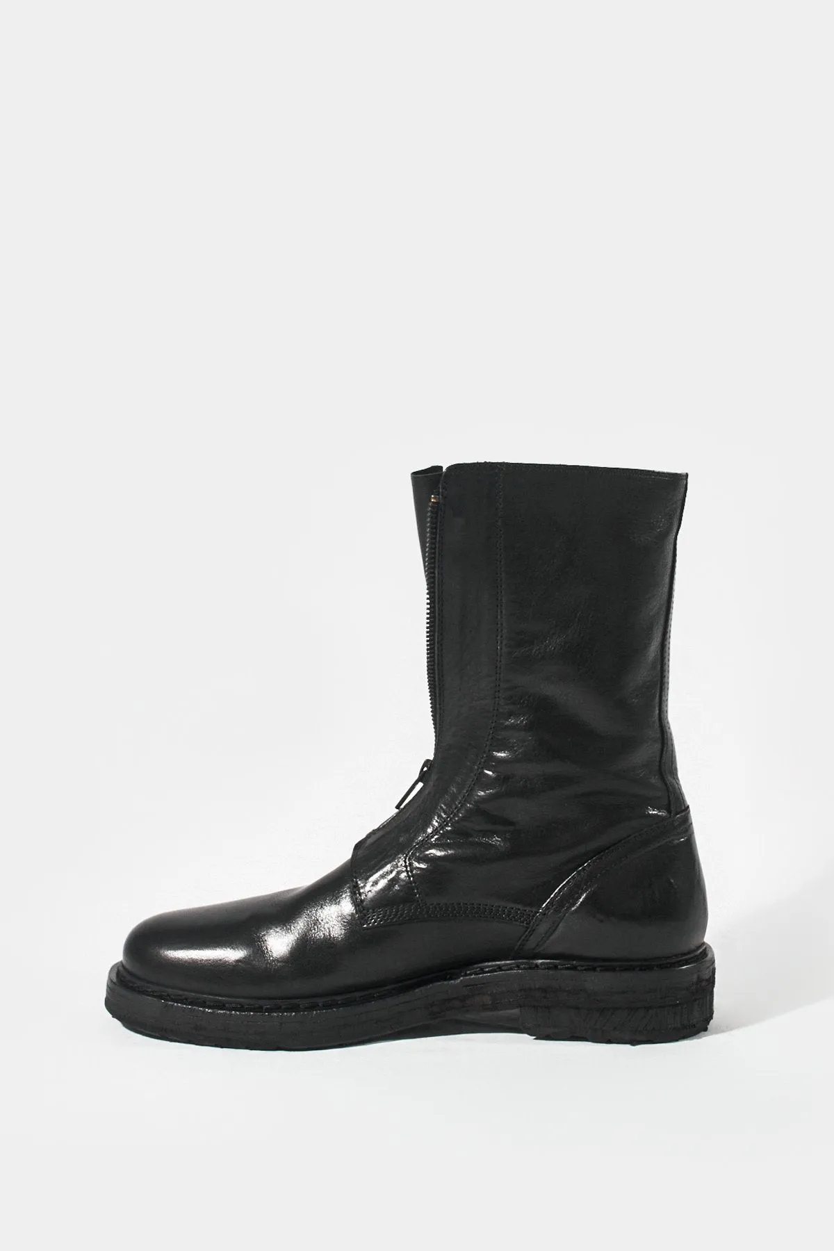 Zipped Boots