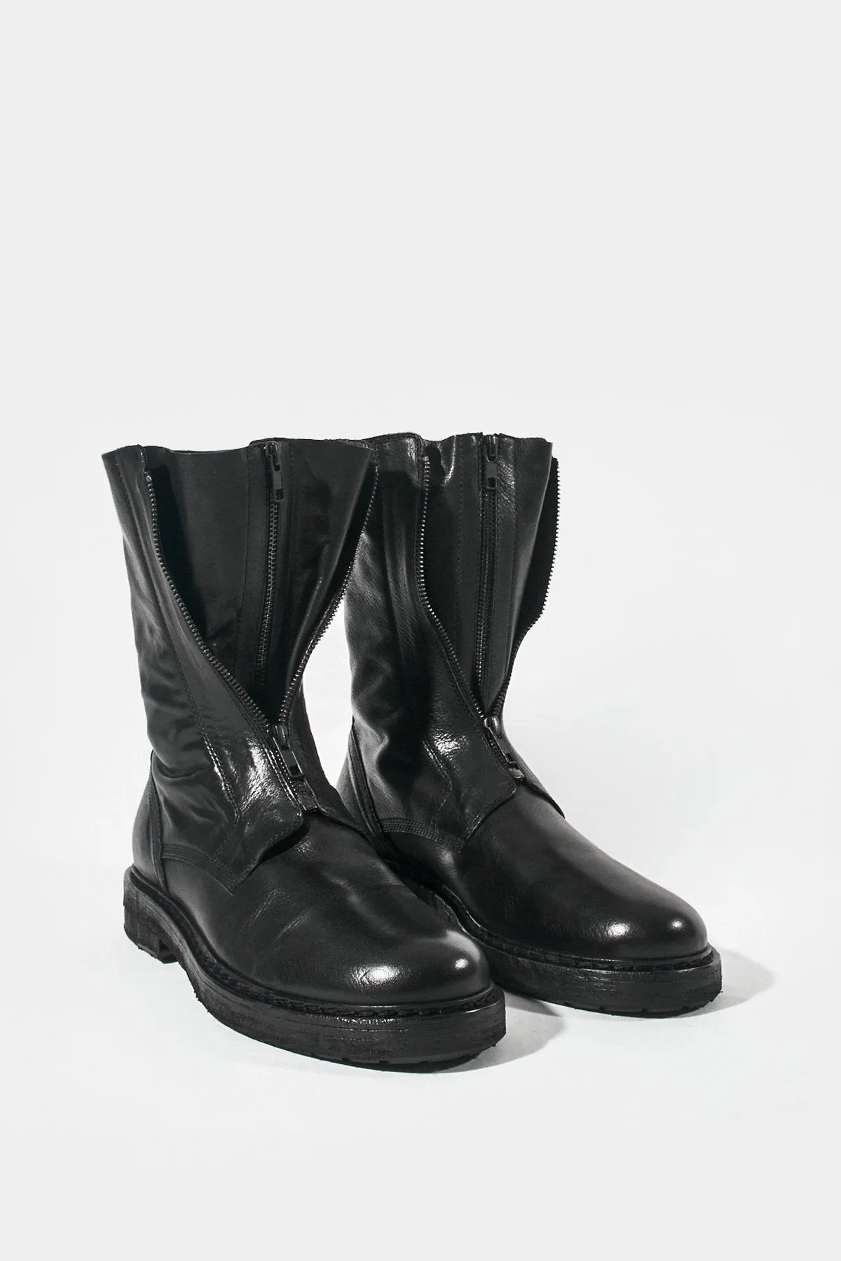 Zipped Boots