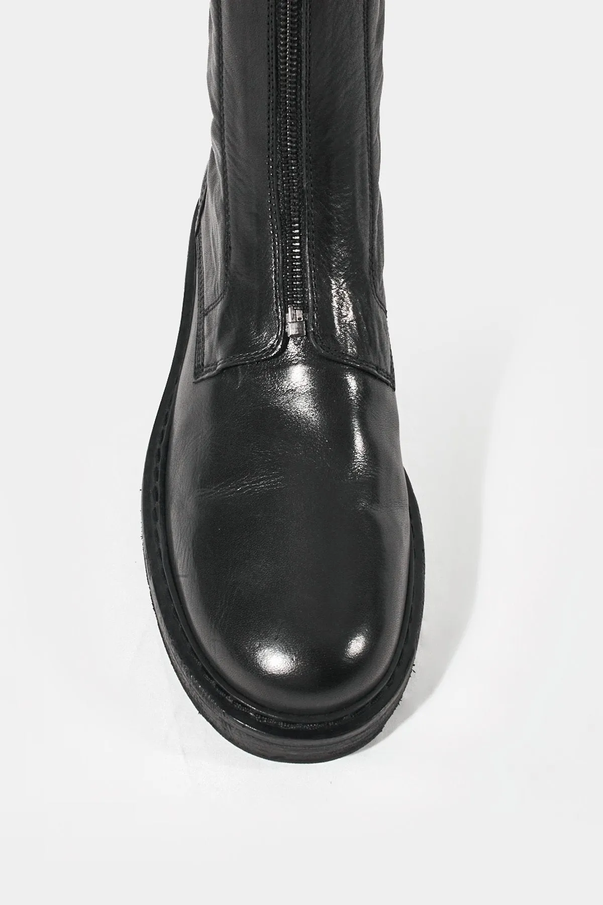 Zipped Boots