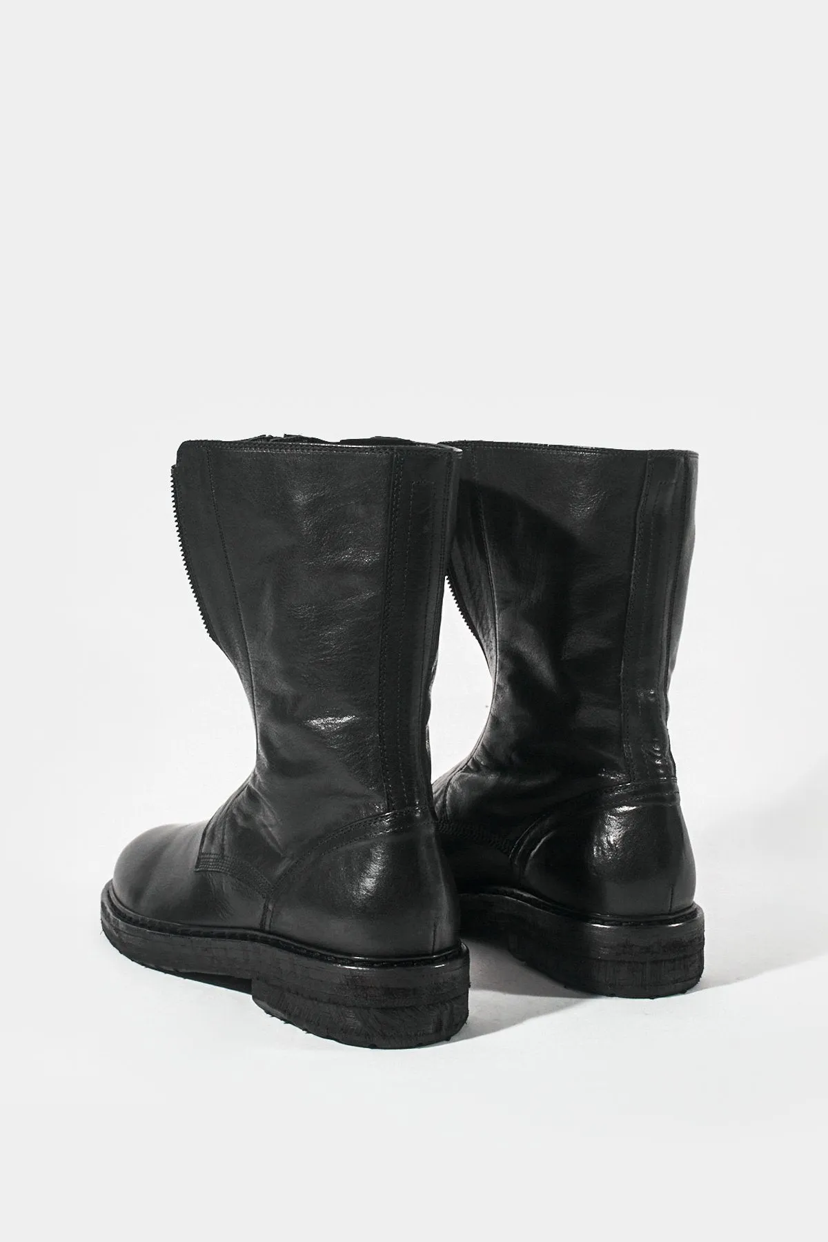 Zipped Boots